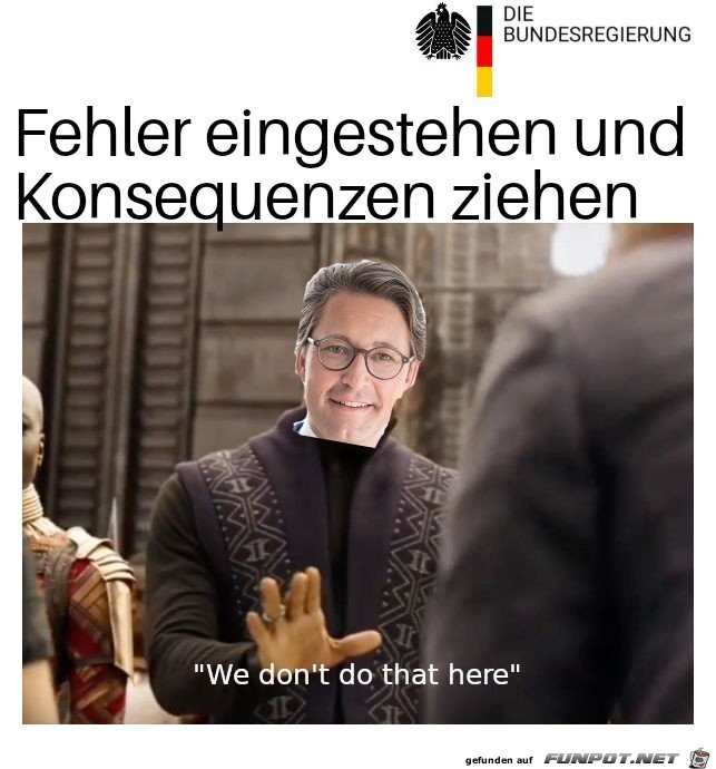 Fehler eingestehen