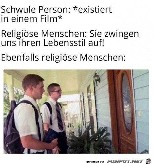 Religise Menschen