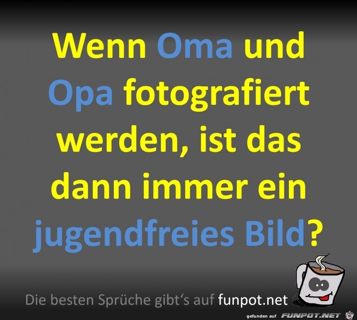 Bild von Oma und Opa