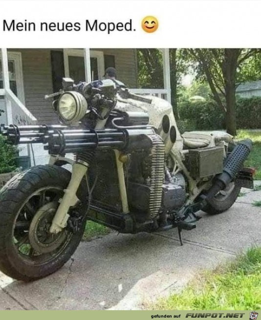 Mein neues Moped