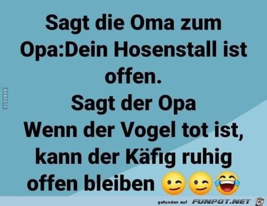 offener Kaefig