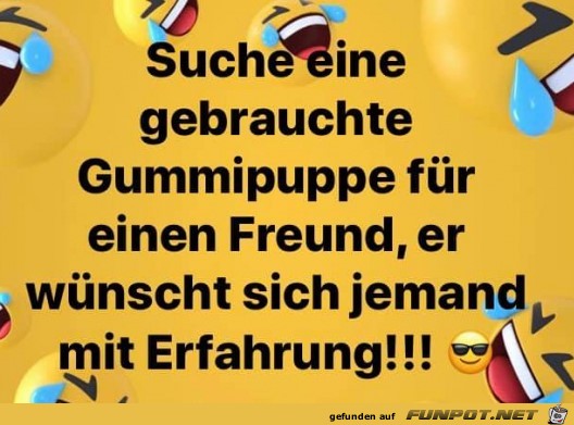 Suche Gummipuppe