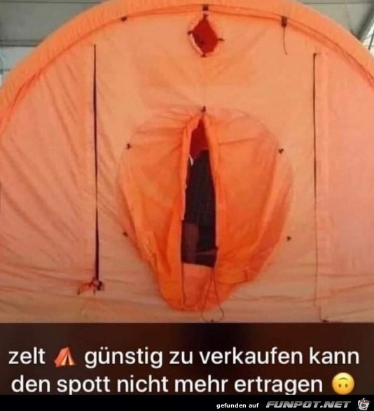 Zelt zu Verkaufen
