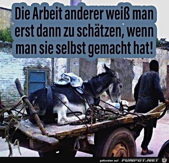 Die Arbeit anderer