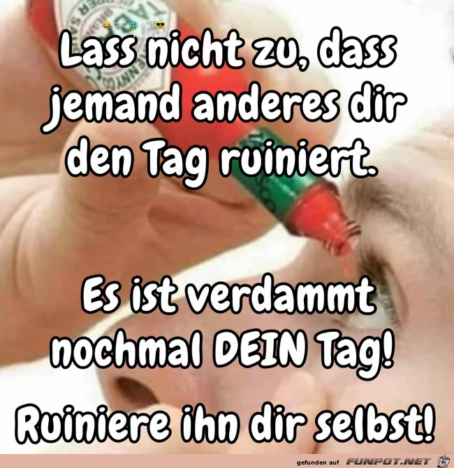 Lass es nicht zu Lass es nicht zu