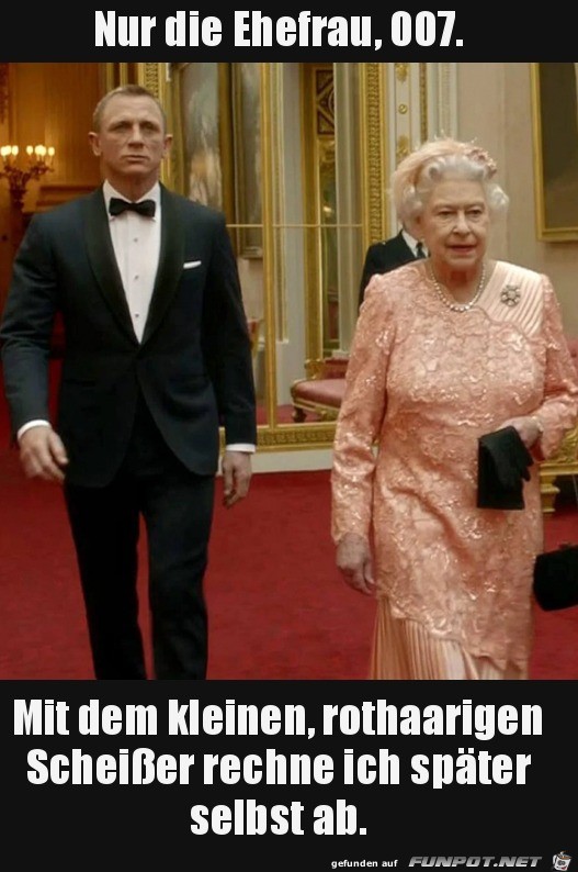 Die Queen und James Bond