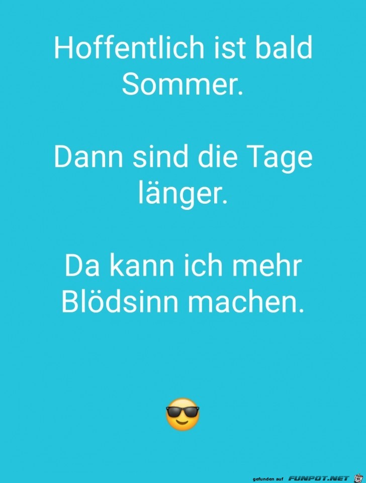 Bald Sommer