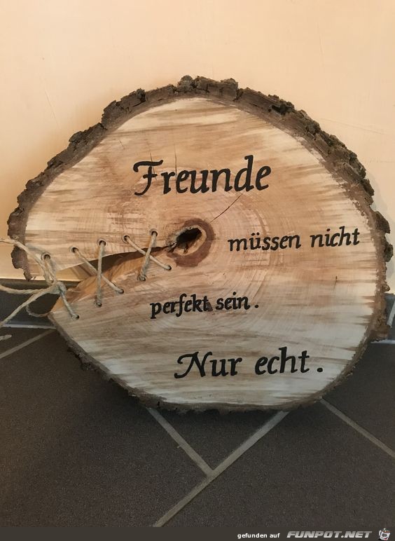 Freunde muessen nicht perfekt sein