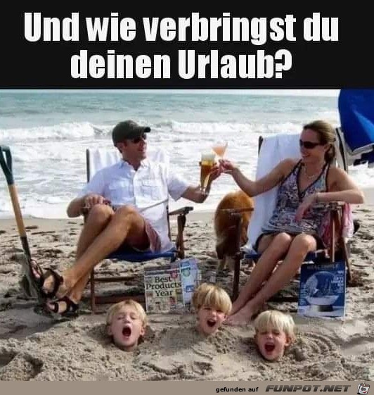 Klasse Urlaub