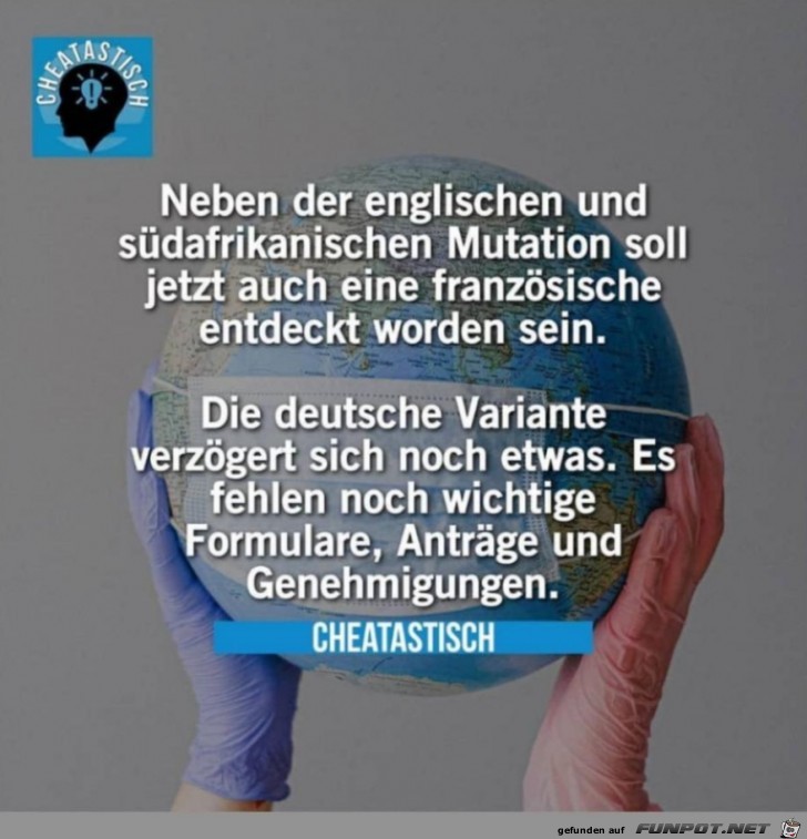 Deutsche Mutation dauert noch