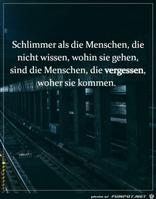 Menschen sind schlimm