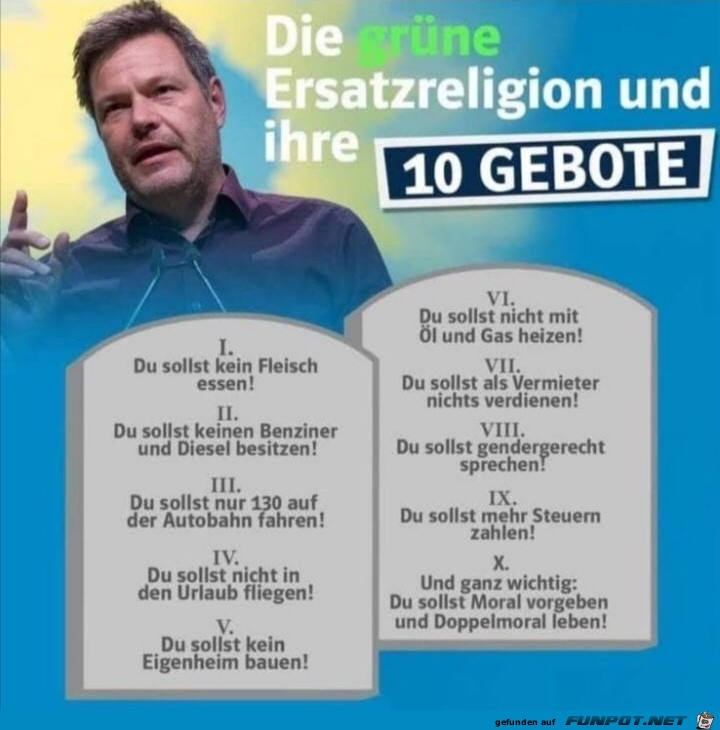 Die 10 Gebote