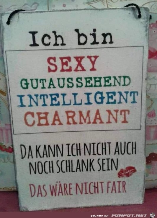 Ich bin sexy