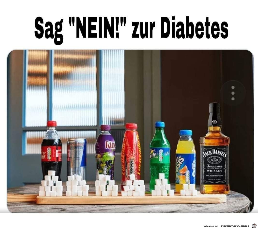 sag Nein zu Diabetes