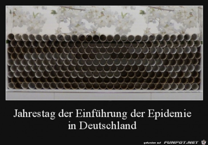 Jahrestag der Epidemie-Einfhrung