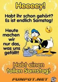 endlich Samstag