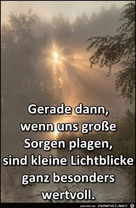 Gerade dann