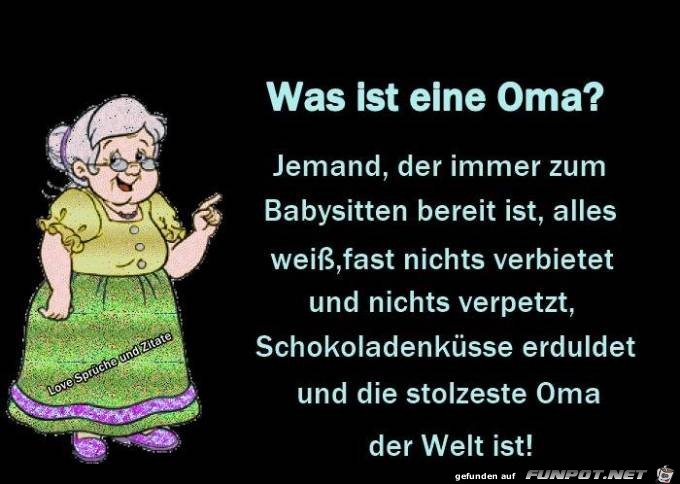 Was ist eine Oma ?