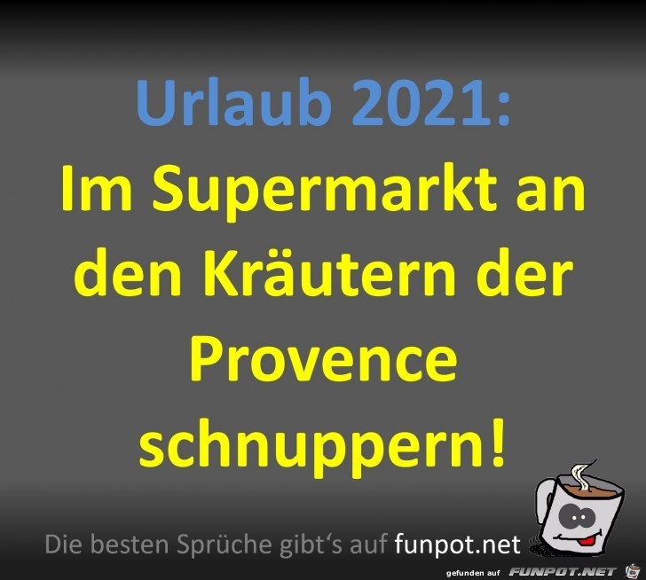 Urlaub 2021