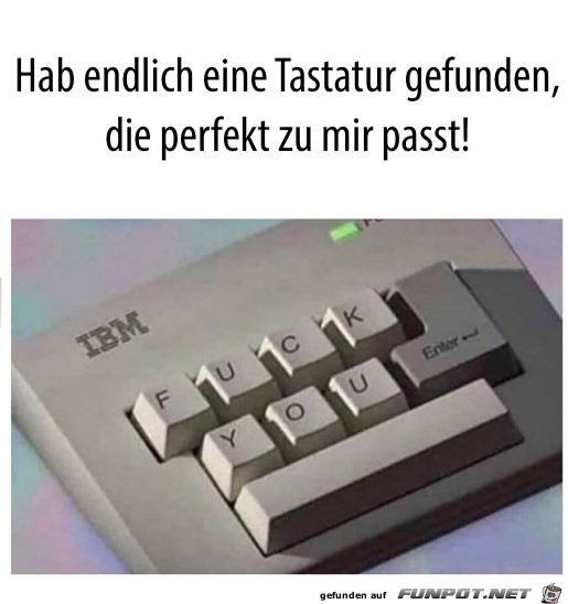 Perfekte Tastatur