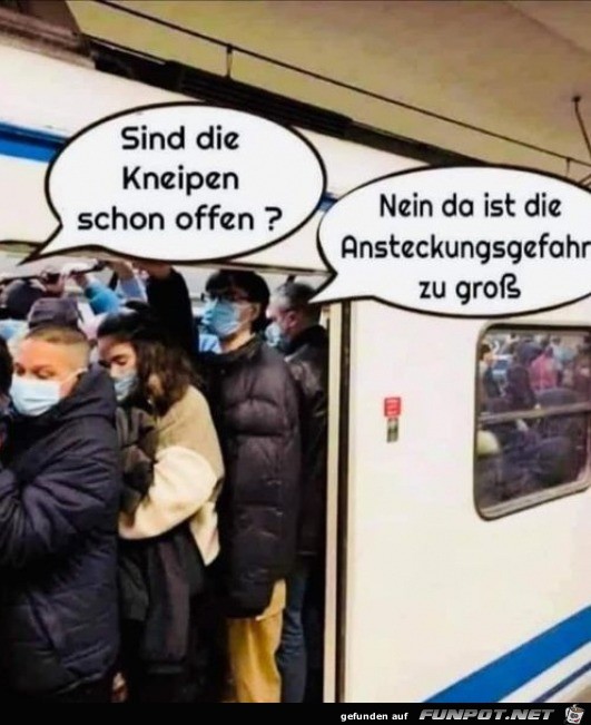 Haben die Kneipen schon offen?