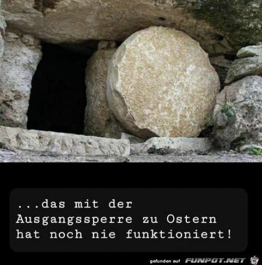 Ausgangssperre an Ostern