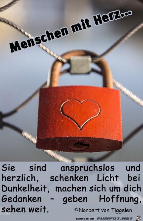 Menschen mit Herz