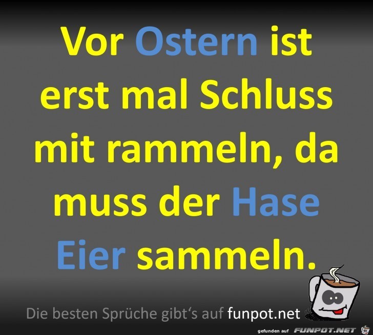 Vor Ostern