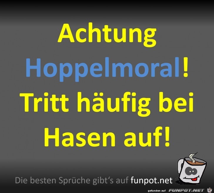 Die Hoppelmoral