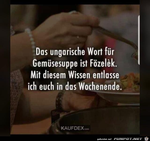 Gemuesesuppe