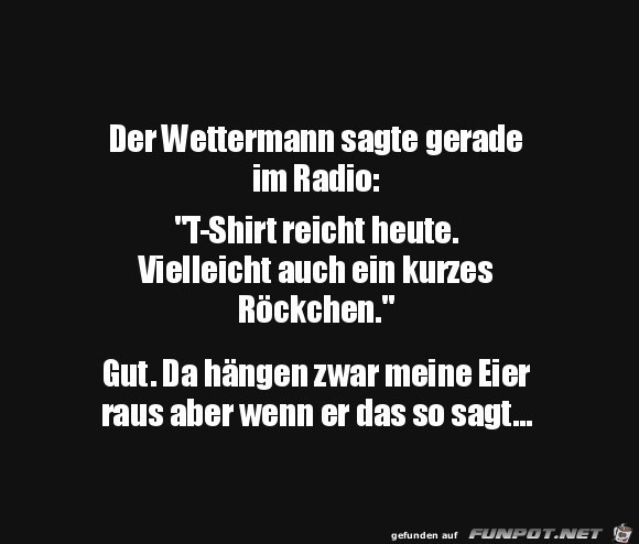 Der Wettermann