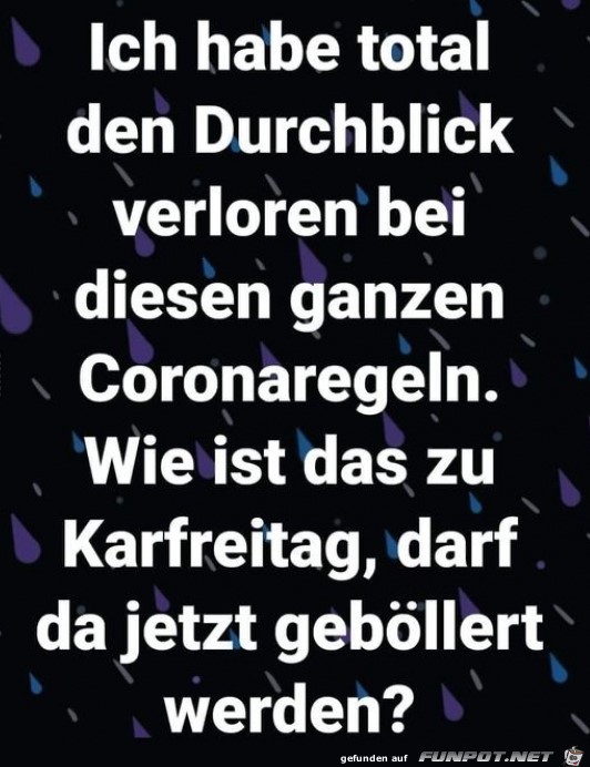 Durchblick verloren