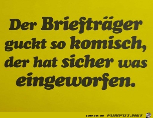 Der Briefträger Der Briefträger