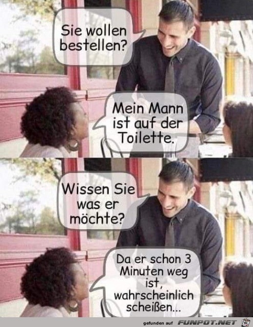 Schlagfertige Antwort