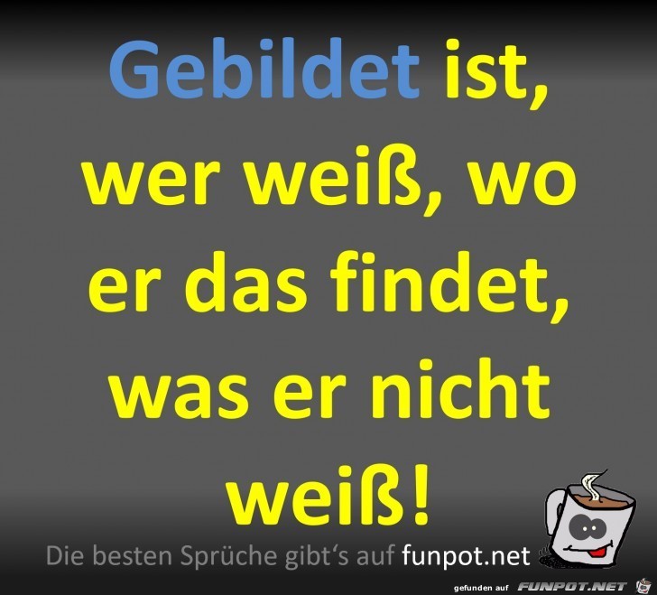 Gebildet