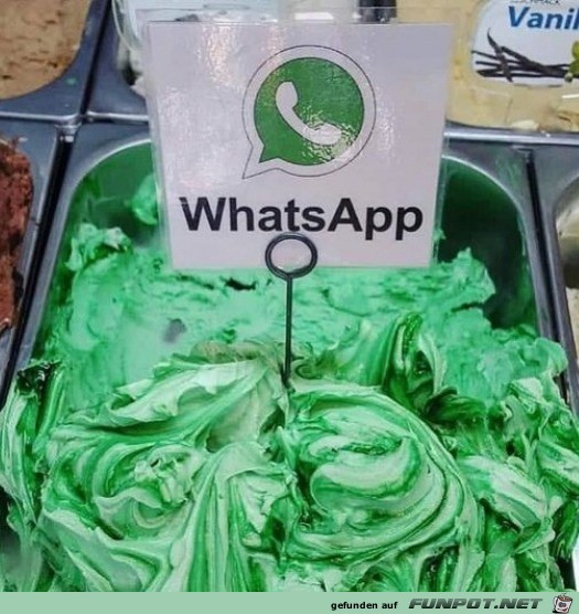 Neue Eis-Sorte Neue Eis-Sorte