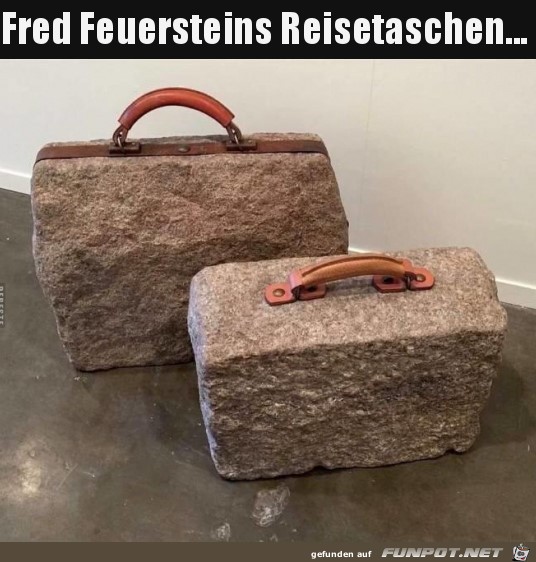 Alte Reisetaschen