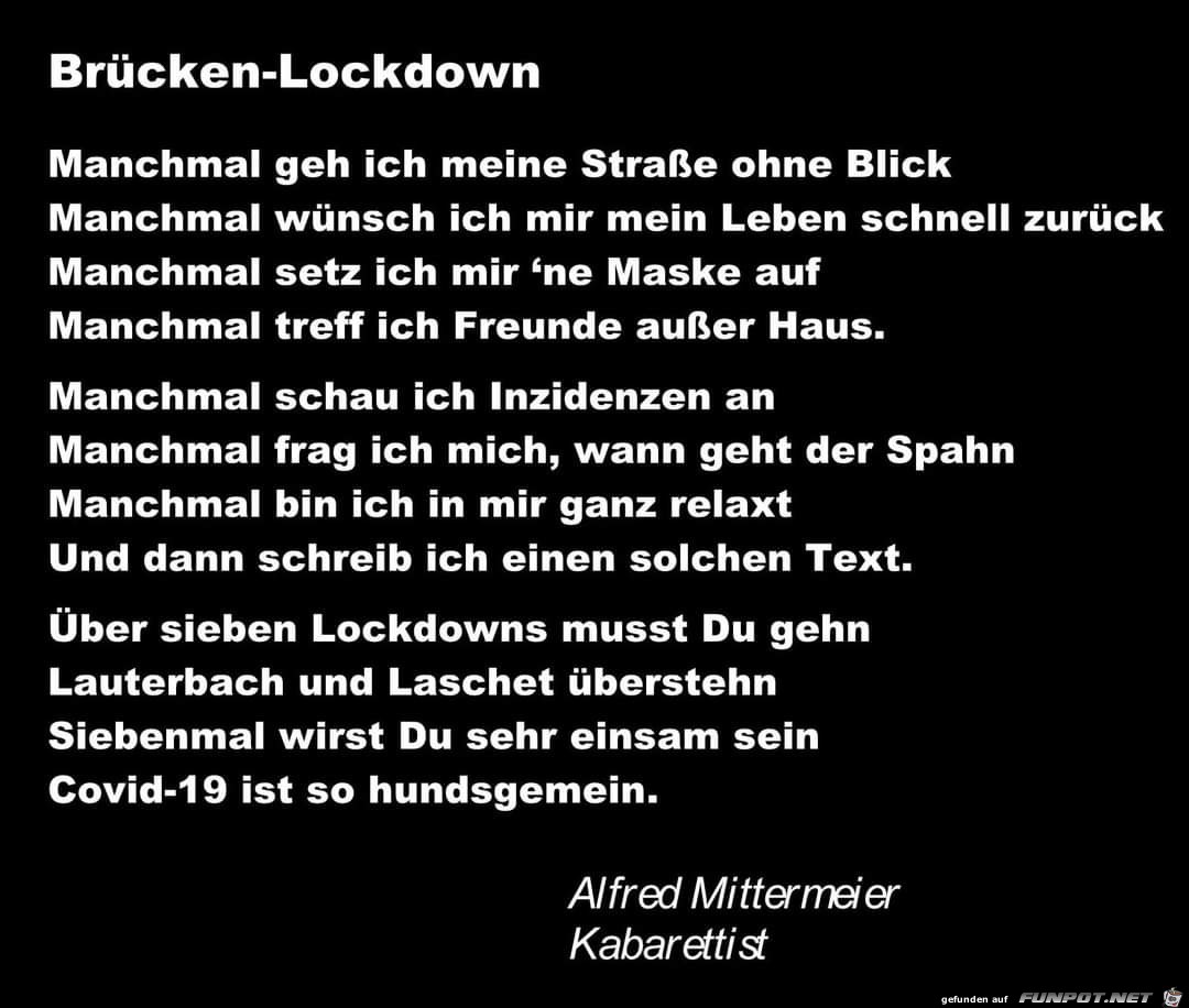 Bruecken-Lockdown