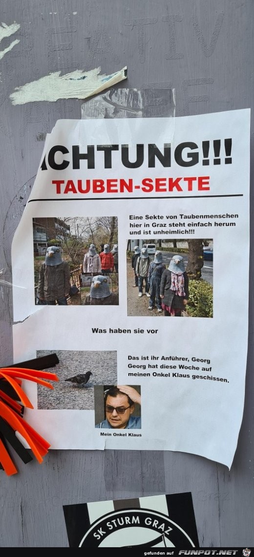 Tauben-Sekte