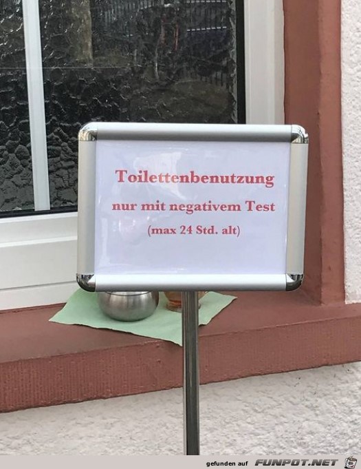 Toilettenbenutzung