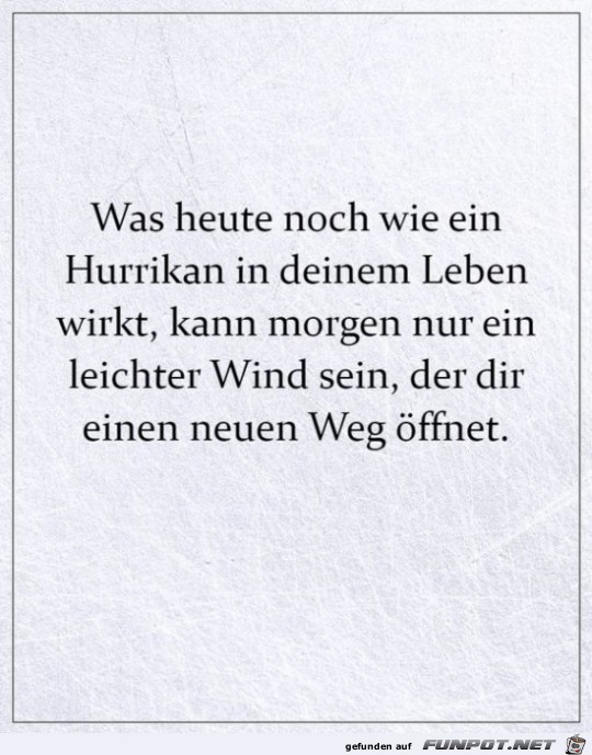 Morge nur noch ein leichter Wind