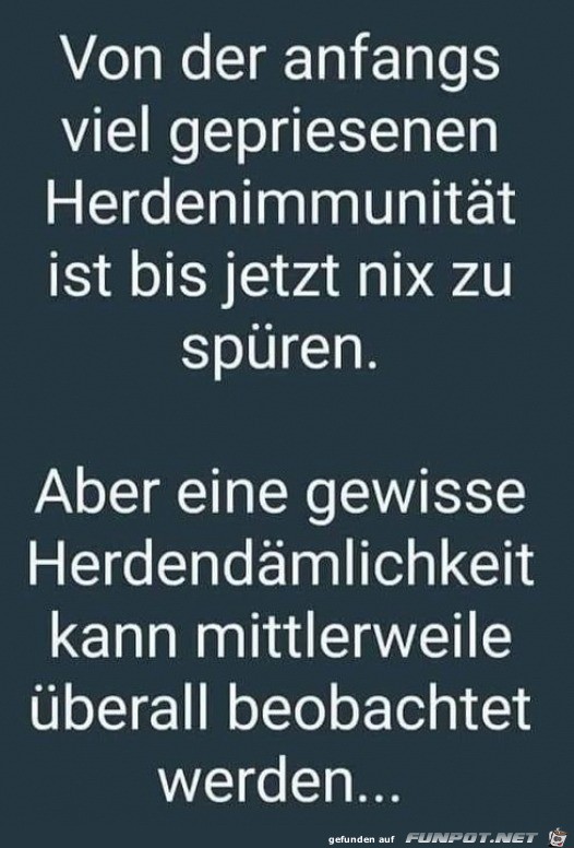 Die Herdendmlichkeit