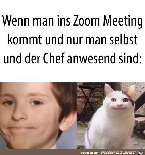 Wenn nur der Chef anwesend ist