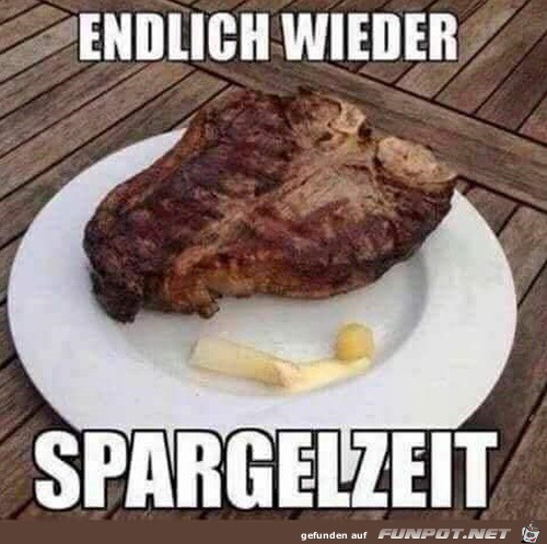 Endlich Spargelzeit