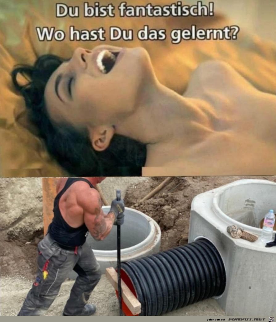 Wo hast du das gelernt?