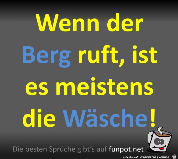 Der Berg ruft