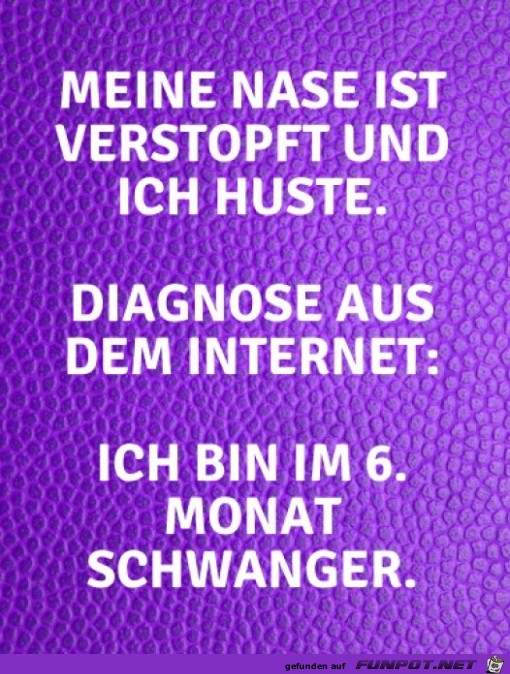 Diagnose aus dem Internet