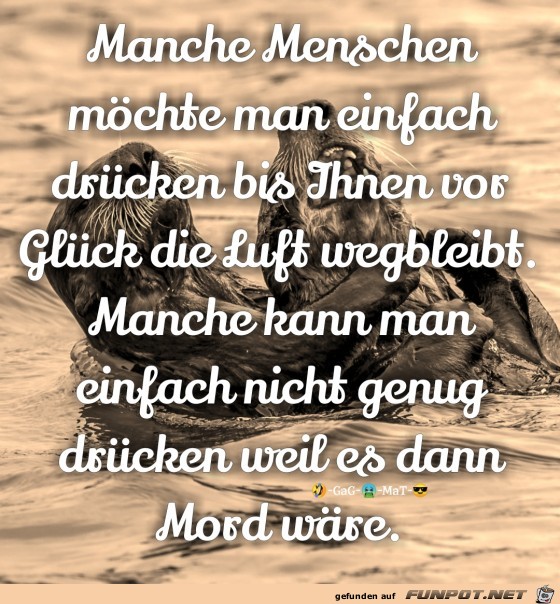 Manche Menschen