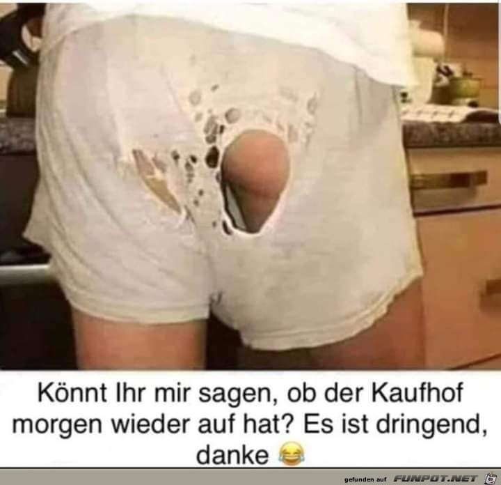 Haben die lden wieder offen?