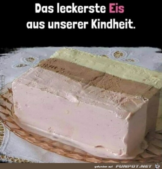 das leckerste Eis aus unserer Kindheit